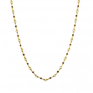 COLLANA TRONCHETTI SMALTO