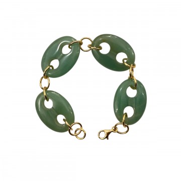 BRACCIALE MAGLIA MARINA GIADA
