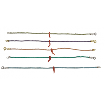 BRACCIALE CORNETTO CORALLO