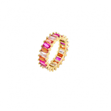 ANELLO BAGUETTE PINK